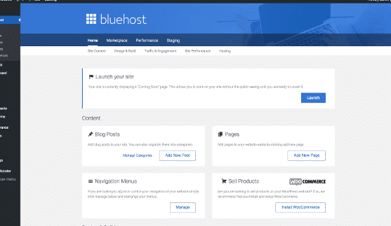 Bluehost 9 Launch Your Blog