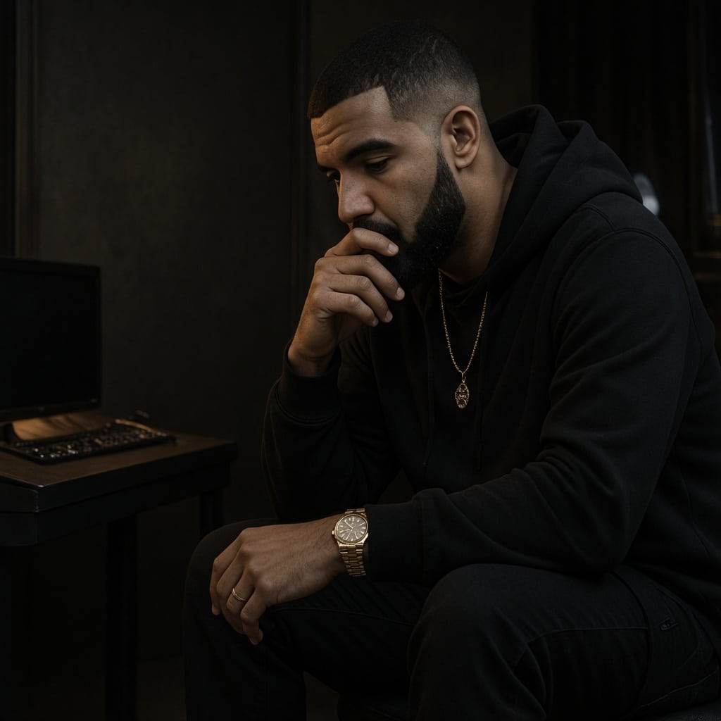 drake-inspired-melodic-rap-instrumental-dark-studio-vibes Artist-inspired melodic rap instrumental artwork featuring a moody late-night studio atmosphere with cinematic lighting, emotional urban energy, and modern hip hop production aesthetics inspired by atmospheric Drake-style instrumentals.