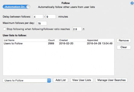 follow adder restrictions