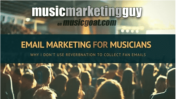 email marketing for musicians and bands