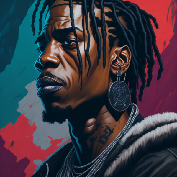 rap music inspired by the rapper travis scott